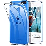 ipod touch 7 / ipod touch 6 / ipod touch 5 用の ケース クリア iPod Touch 5 / 6 / 7世代 カバー 全透明 TPU 耐衝撃、黄変防止、上質TPU、気泡防止、汚れ防止、 耐水、防指紋散熱加工