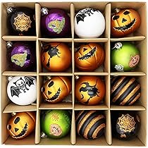 Amazon | SVNVIOZ ハロウィン 飾り ボールオーナメント かぼちゃ 装飾