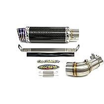 Amazon | W2-154CB 純正エキパイ専用 50.8mm 50.8φ マフラー 中間