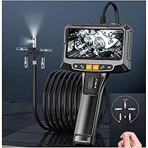 Amazon.co.jp: 360度電動回転 ファイバースコープ デジタル内視