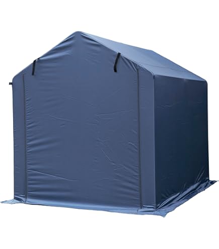 Amazon.co.jp: 高耐久シート サイクルハウス 3台用タイプ 自転車置場