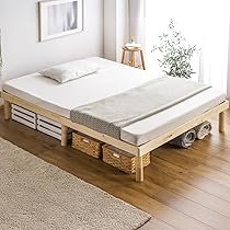 Amazon｜タンスのゲン ベッド シングル マットレス付き 三つ折り