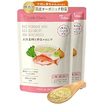 Amazon | リトルワンズ 無添加 天然真鯛と野菜の おじや 7ヶ月 100g×2