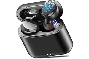 TOZO T6 True Wireless Earbuds Bluetooth 5.3 Headphones Touch Control with Wireless Charging Case IPX8 Waterproof Stereo Earph