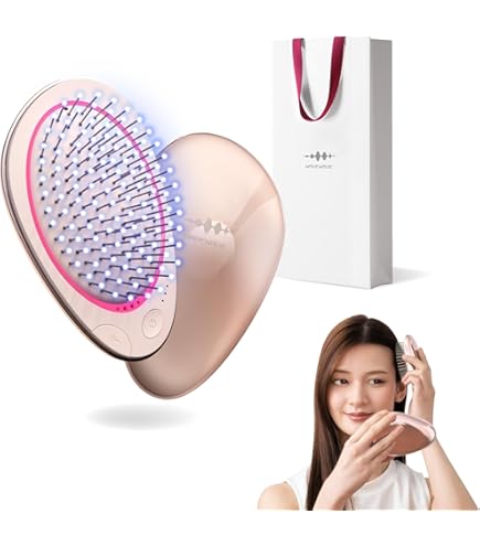 Amazon | 「ひるおび」にて紹介 wavewave ems ヘアブラシ イオンケア
