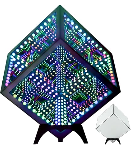 Amazon.co.jp: Kizare インフィニティミラー 無限光キューブ LED