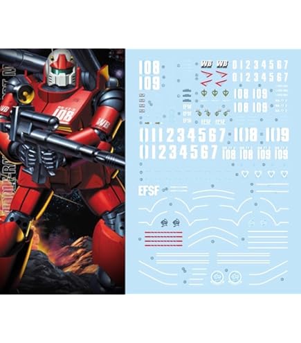 Amazon | ［MG 1：100］MS-06R-1 シン・マツナガ専用ザクII 水転写式