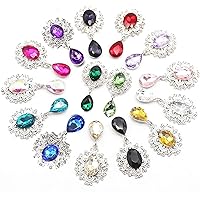 Amazon.co.jp: [Dorasu] ビジューパーツ 15色 15個セット ジュエル