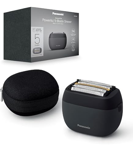 Panasonic ES-LV9W-S LAMDASH PRO Linear Motor 5-Blade Fully