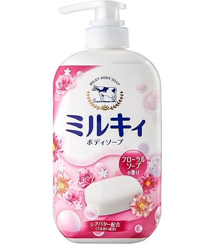 Amazon | 牛乳石鹸 ミルキィボディソープ フローラルソープの香り 詰替