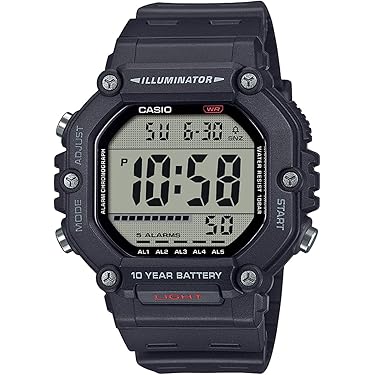 戦*丸様 CASIO TWINSENSOR デジタル腕時計 ブラック 戦*丸様 CASIO TWINSENSOR デジタル腕時計 ブラック
