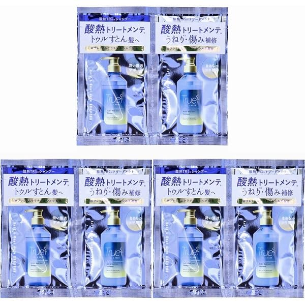 Amazon | 【トライアルセット6枚組】エスフリー シャンプー