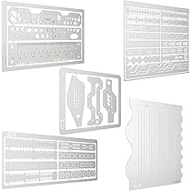 Amazon.co.jp: [Cicogna] エッチング スジボリガイド 筋彫り