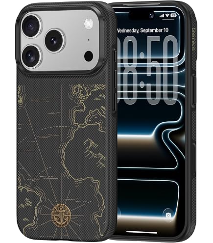 Amazon.co.jp: BENKS ArmorAir Aurora iPhone 17 Pro ケース デュポン
