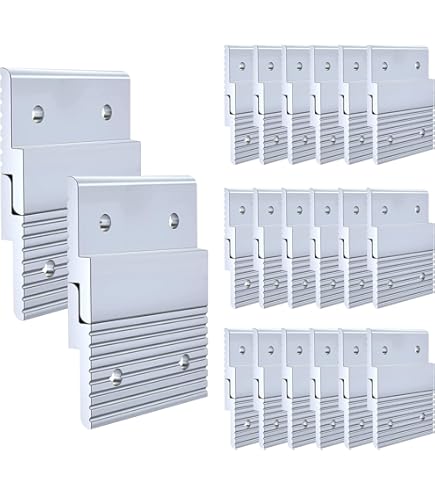 20 Stuks Veerbelaste Spiegelophangingsclips: Perfecte Bevestiging Voor Je Spiegels! | bol