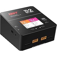 ISDT D2 MarkⅡ Lipo充電器 放電器 デュアルチャネル AC 200W*2 12A*2 1-6S Life Lilon LiPo LiHv Pb NiMH
