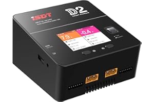 ISDT D2 MarkⅡ Lipo充電器 放電器 デュアルチャネル AC 200W*2 12A*2 1-6S Life Lilon LiPo LiHv Pb NiMH