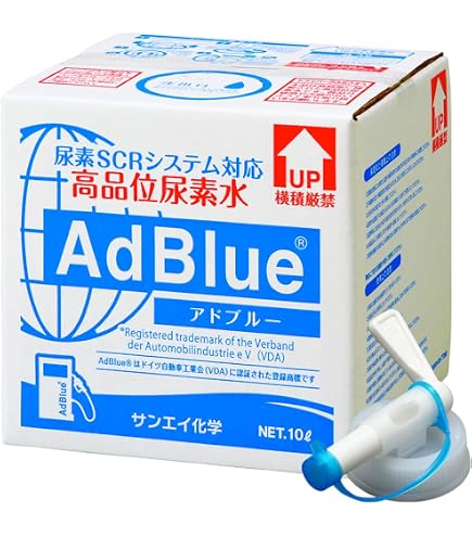 Amazon | サンエイ化学 AdBlue 【20L×1箱】 アドブルー 高品位尿素水