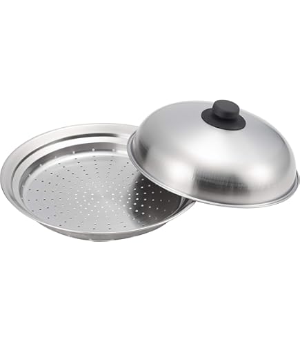 Amazon | [ヨシカワ] お鍋にのせて簡単蒸しプレート小 ドーム型 YJ2538