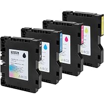 Amazon.co.jp: リコー RICOH用 GC43 SGカートリッジ 4色セット GC43