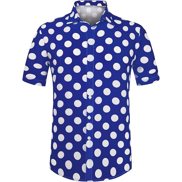 Amazon | [Outfly] 赤白 水玉 ドット 長袖Tシャツ メンズ レディース