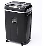 サンワダイレクト シュレッダー 業務用 60分連続使用 静音 A4/20枚細断 ホッチキス対応 大容量26.5L クロスカット CD/DVD/カード対応 400-PSD021