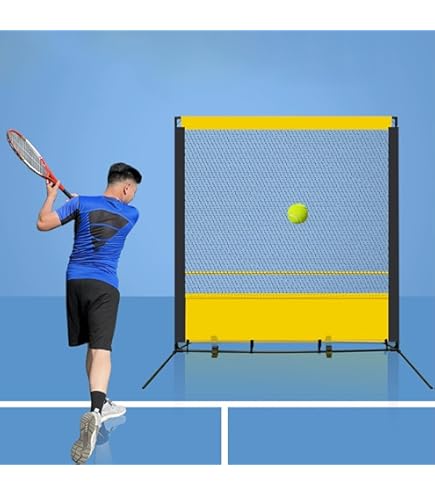 Amazon | テニス＆ラケットスポーツボールバックボード用6.7x 6