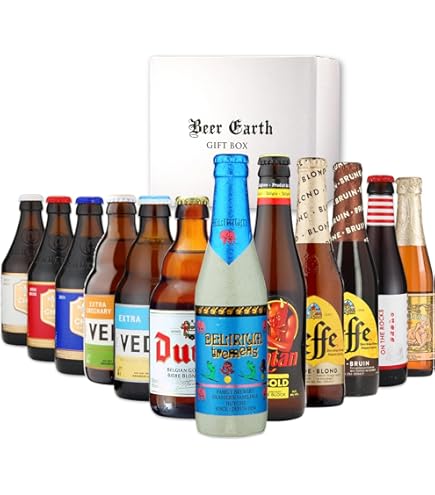 Amazon.co.jp: ベルギービールと専用グラス・コースター付きセット