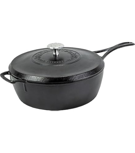 Amazon | Lodge Cast Iron Blacklock 5クォート ダッチオーブン