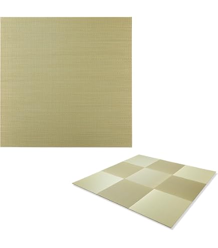 Amazon | 青畳工房 美草 migusa モカベージュ 置き畳 畳 正方形 82cm 