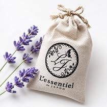 Amazon.co.jp: 《ラベンダー サシェ》50g 花芽 手摘み コットン 刺繍