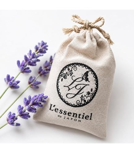 Amazon.co.jp: 《ラベンダー サシェ》50g 花芽 手摘み コットン 刺繍