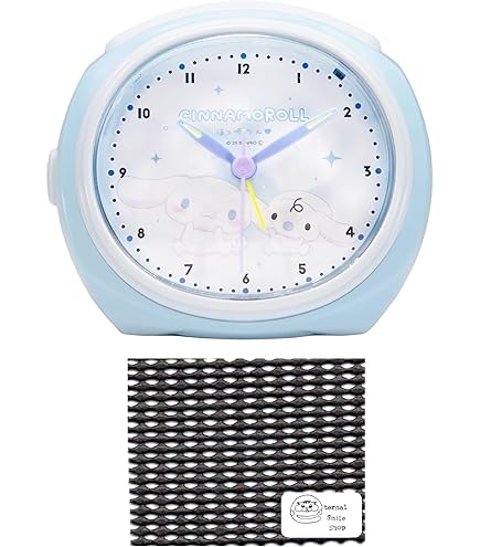 Amazon.co.jp: セイコークロック シナモロール 目覚し時計 CQ115L