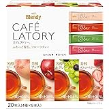 AGF(エージーエフ) ブレンディ カフェラトリー スティック フルーツティーアソート 【 フルーツティー 】【 紅茶 スティック 】【 プチギフト 】【 詰め合わせ 】【 差し入れに 】 20個 (x 1)
