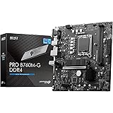 【Amazon.co.jp限定】MSIマザーボード PRO B760M-G DDR4 第12/13世代CPU(LGA1700)対応 mATX 2xGen4 M.2 [Intel B760 搭載] MB5997