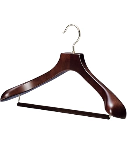Amazon.co.jp: 【ナカタハンガー】日本製 木製メンズ スーツハンガー 5