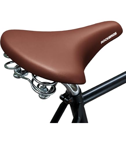 Amazon | BROOKS(ブルックス) レザーサドル ダブルスプリングつき 乗り