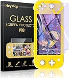 Nintendo Switch Lite フィルム 【 2枚セット】【 ブルーライトカット】, HeysTop 0.3mm 9H硬度 ニンテンドースイッチ ガラスフィルム 任天堂Switch専用 ガラス飛散防止 指紋防止 気泡ゼロ 高透過率