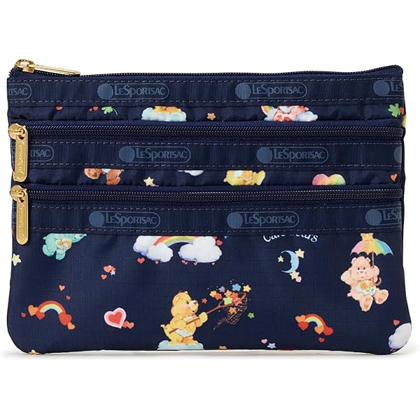 未使用:レスポートサック HARIBO ハリボー ゴールドベアーズポーチ LeSportsac×HARIBO】RECTANGULAR COSMETIC｜ポーチ｜ポーチ