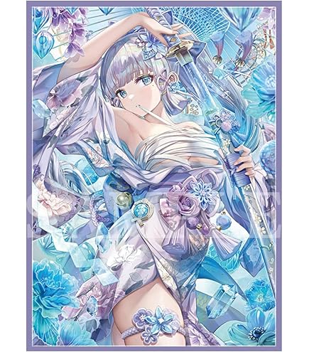 白詰草　ホロライブ　スリーブ　プレイマット　轟はじめ Amazon.co.jp: 白詰草 スタンダードサイズ カードスリーブ 『ホロ 轟