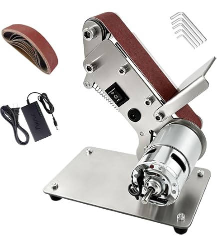 イリイ 卓上縦型ベルトサンダー 25mm TR-231EB Amazon | イリイ 縦型ベルトサンダー 25mm TR-231EB | サンダー