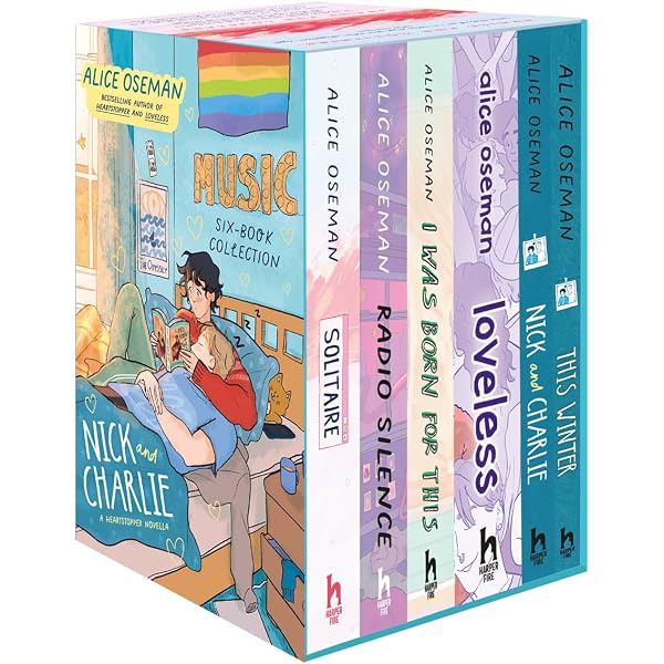 Heartstopper Series, Set of 5 Books, Vol. 1-5 : Alice Oseman