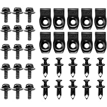 50 Pack Bumper Fender Liner Screw Retainer Clips For Hyundai - 86590-28000 / CLP-C32-50
