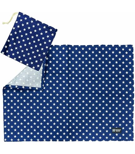 Amazon | 【ハンドメイド雑貨】 ランチクロス&巾着袋のセット （ドット