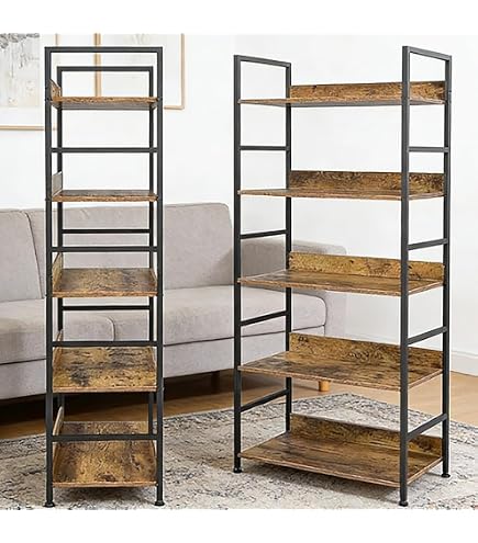 Amazon｜オープンシェルフ ラック 4段 幅60奥行30高さ135cm (L-4段