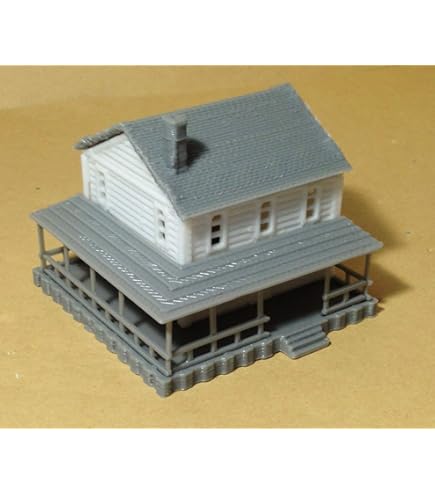 Nゲージ鉄道模型 ミニチュア風景セット Amazon.co.jp: Nゲージ鉄道模型ジオコレに温泉宿のある風景