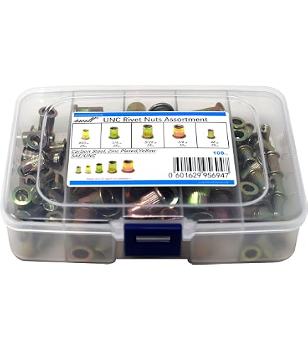 Rivet Guns Performance Tool W2006 45-Pc Compact SAE Threaded Hand Rivet ...