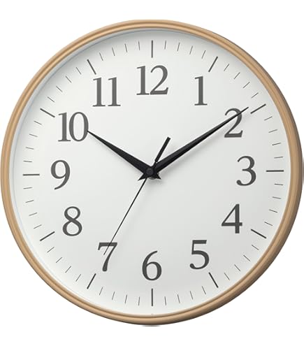 Amazon｜リズム時計工業(Rhythm) 電波時計 掛け時計 スタンダード