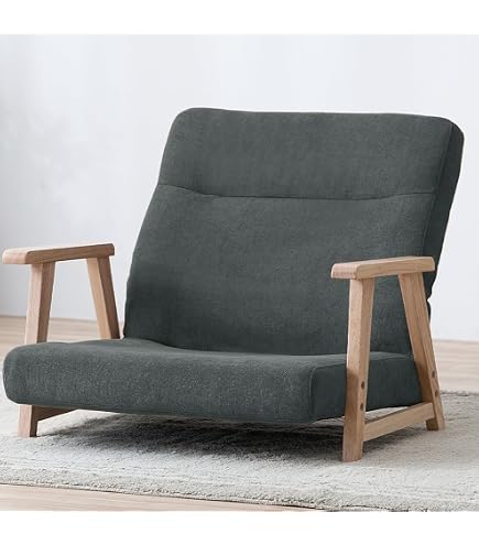 Amazon｜光製作所(Hrikari Furniture)-座椅子-ZA ﾙｵﾗ ﾗｳﾝﾄﾞ GN｜座椅子