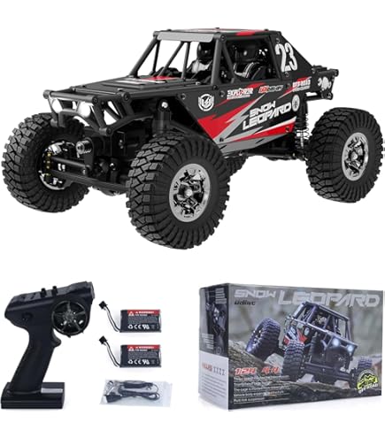 Amazon.co.jp: P.D UDIRC 2.4GHz 4WD 1/24 RTR スノーレオパード